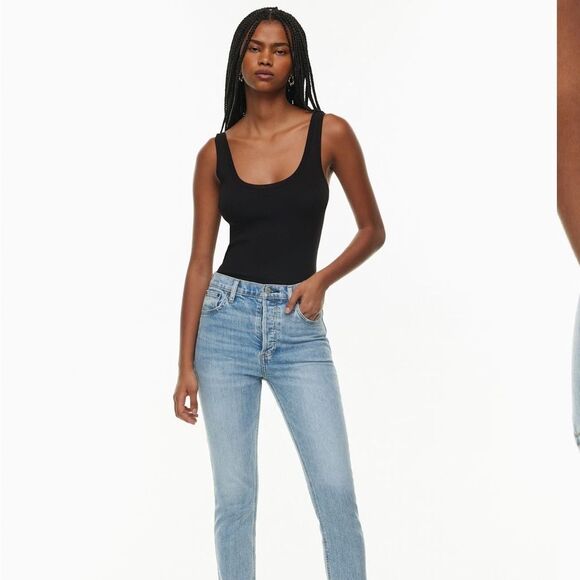 Denim Forum Denim - DENIM FORUM | The Yoko High Rise Slim | Size 27